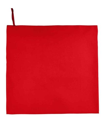 SOL'S Atoll 100 Microfibre Bath Sheet - RED - ONE